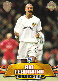 Rio Ferdinand Leeds United 2002 Topps Premier Gold #LU1